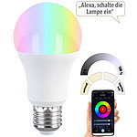 7links HomeKit-Set: ZigBee-Gateway + 3 RGB-CCT-LED-Lampen, E27, 9 W, 806 lm 7links Apple HomeKit-zertifizierte ZigBee-Steuereinheiten mit E27-LED-Lampen
