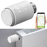 revolt Programmierbares Heizkörper-Thermostat mit Bluetooth, App, LED-Display revolt