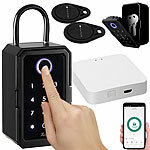 Xcase Smarter Schlüssel-Safe & WLAN-Gateway, PIN per Touch-Keys, Fingerprint Xcase 