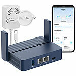 7links Dualband-WiFi-6-Reiserouter, bis 3.000 Mbit/s, WISP, Open-VPN, USB-C 7links Dualband-WiFi-6-Reiserouter mit VPN