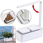 Carlo Milano Ganzjahres Gewächs- & Anzucht-Station, LED-Licht, Timer, 1,5 l Tank Carlo Milano Intelligente Pflanzen-Anzucht-Systeme mit LED-Licht und Timer