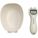 PEARL 2er-Set Digitale XL-Löffel-Waagen mit LCD-Display und 250 ml Volumen PEARL Digitale Löffelwaagen