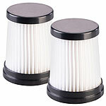Sichler Haushaltsgeräte 2er-Set Ersatz-HEPA-Filter für Hand- und Bodensauger BHS-120 Sichler Haushaltsgeräte Akku-Zyklon-Hand- & Boden-Staubsauger