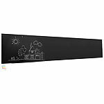 infactory Selbstklebende Tafelfolie mit 5 bunte Kreiden, abwischbar, 60 x 200 cm infactory Selbstklebende Tafelfolien