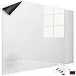 infactory Magnetische Whiteboard-Folie, selbstklebend, 4 Marker, 100 x 60 cm infactory Magnetische Whiteboard-Folien