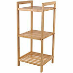 Rosenstein & Söhne Bambus-Standregal mit 3 Ablagen, 30 x 30 x 70 cm, bambus Rosenstein & Söhne Bambus-Standregale