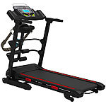 newgen medicals 3in1-Profi-Laufband & Fitness-Station, 16 km/h, 1.100 Watt, Bluetooth newgen medicals Laufband Fitness-Stationen