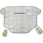 PEARL 2in1-Anti-Eis-Scheiben-/Spiegelabdeckung und Sonnenschutz, 120x147 cm PEARL Scheibenabdeckungen mit Magnet