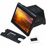 Somikon Stand-Alone-Dia- & Negativscanner, 7" / 17,8 cm IPS-Display, 22 MP Somikon Stand-Alone-Dia- und Negativ-Scanner