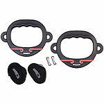 PEARL sports 2er-Set Griffe für Klimmzugstangen, bis 300 kg PEARL sports Griffe für Klimmzugstangen