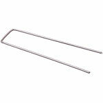 Royal Gardineer 100er-Set Bodenanker aus legiertem, rostfreiem Edelstahl, 15 cm lang Royal Gardineer