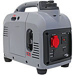 revolt Tragbarer Benzin-Inverter-Generator, 1.000 W, 230 V, 12 V, 2,6 l revolt Benzin-Inverter-Generatoren mit 230-V- & 12-V-Anschluss