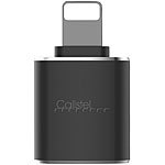 Callstel Kompakter USB-3.0-OTG-Adapter für Lightning-Anschluss Callstel USB-3.0-OTG-Adapter für Apple-Geräte mit Lightning-Anschluss