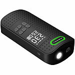 AGT Mini-Akku-Kompressor-Luftpumpe mit LED-Display, Versandrückläufer AGT Akku-Kompressor-Luftpumpen