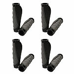PEARL 4er-Set Rutschfeste Fahrradgriffe, ergonomisch, Lock-On, MTB/Rennrad PEARL Rutschfeste Fahrradgriffe, ergonomische, Lock-On, für Mountainbikes und Fahrräder
