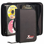 Xcase 2er-Set CD/DVD/BD-Taschen für je 120 CD/DVD/BDs Xcase