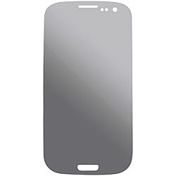 Somikon Displayschutzfolie für Samsung Galaxy S3, privacy Somikon Displayfolien (Samsung)