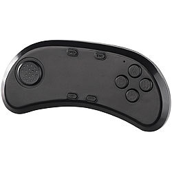 auvisio 2er-Set Gamepad & Musik-Controller für VR-Brillen, Bluetooth 3.0 auvisio Gaming-Controller mit Bluetooth
