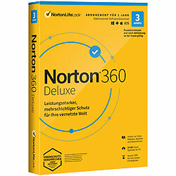 Norton 360 Deluxe 3-User (1-Jahreslizenz) Norton Internet & PC-Security (PC-Softwares)