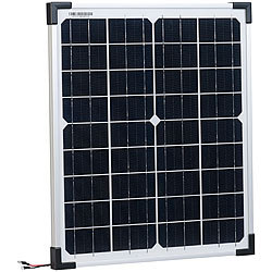 revolt Solarpanel mit monokristallinen Solarzellen, 20 Watt revolt