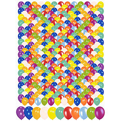 Playtastic 400 bunte Luftballons (30 cm) Megapack Playtastic