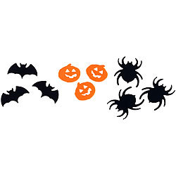 infactory Halloween-Konfetti in 3 verschiedenen Motiven infactory Halloween-Dekorationen Konfettis