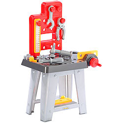 Playtastic Mini-Werkbank mit Werkzeugset, Höhe 60 cm, 30 Teile Playtastic 