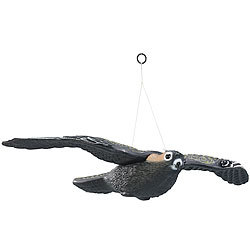 Royal Gardineer Vogelschreck "Falke" zum Aufhängen, 54 cm Flügel-Spannweite Royal Gardineer Vogel-Vertreiber