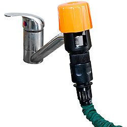 Royal Gardineer Universal-Wasserhahn-Adapter zum Anschluss von Gartenschläuchen Royal Gardineer Wasserhahn-Adapter für Gartenschläuche