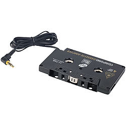 Q-Sonic CD/MP3-Kassetten-Adapter für Kfz-Betrieb Q-Sonic KFZ-Kassettenadapter