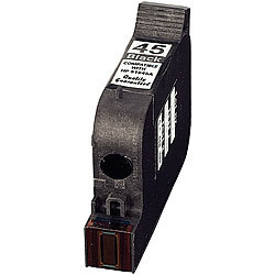 Recycled Cartridge für HP (ersetzt 51645AE No.45), black HC recycled / rebuilt by iColor Recycled-Druckerpatrone für HP-Tintenstrahldrucker