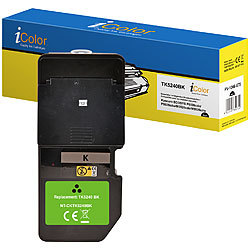 iColor Toner-Kartusche TK-5240K für Kyocera-Laserdrucker, black (schwarz) iColor