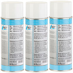 AGT Allesdichter-Spray, weiß, 3x 400 ml AGT Dichtungssprays