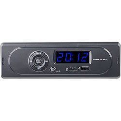 PEARL MP3-Autoradio CAS-300 mit Wiedergabe von USB Versandrückläufer PEARL MP3-Autoradios (1-DIN)