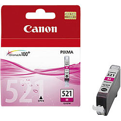 CANON Original Tintenpatrone CLI-521M, magenta CANON Original-Canon-Druckerpatronen