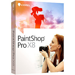 Corel PaintShop Pro X8 Corel Bildbearbeitungen (PC-Softwares)