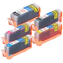 iColor ColorPack Canon (ersetzt PGI-580BK/CLI-581BK/C/M/Y XXL) iColor Multipacks: kompatible Druckerpatronen für Canon Tintenstrahldrucker