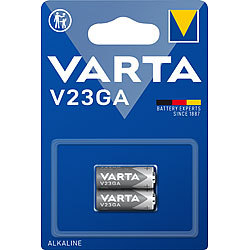 Varta 2er-Set Alkaline-Batterien Typ V23GA, 12 Volt Varta Alkaline Batterien A23
