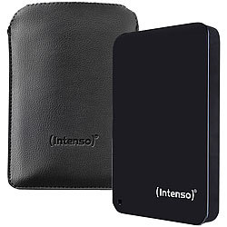 Intenso Memory Drive Externe 2.5" Festplatte, 2TB, USB 3.0, inkl. Tasche Intenso