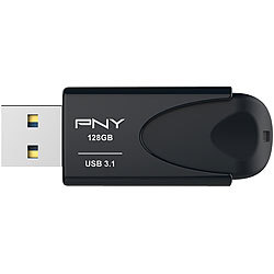 PNY Attaché 4 USB 3.1-Speicherstick 128 GB, schwarz PNY