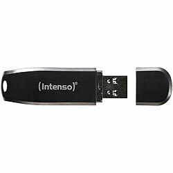 Intenso USB-3.2-Speicherstick Speed Line mit 128 GB, bis 70 MB/s, schwarz Intenso USB-3.0-Speichersticks