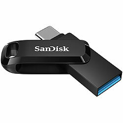 SanDisk Ultra Dual Drive GO USB-Stick mit USB-C und USB-A, 512 GB, schwarz SanDisk USB-Speichersticks mit USB Typ C