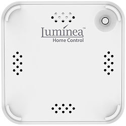 Luminea Home Control BodenFeuchtigkeits&Temperatursensor,ZigbeeGateway,1x Bewässerungscomp. Luminea Home Control 
