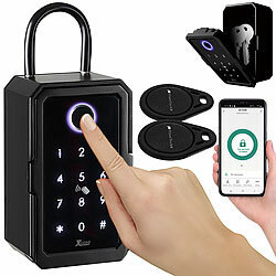 Xcase Smarter Schlüssel-Safe, Touch-PIN, Fingerprint, Transponder, Bluetooth Xcase 