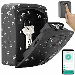 Xcase 2er +GW Smarter Schlüssel-Safe mit Fingerabdruck-Erkennung, App Xcase