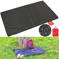 PEARL Ultraleichte Mini-Picknickdecke 70 x 110 cm, kleines Packmaß, 55 g PEARL Mini-Picknickdecken