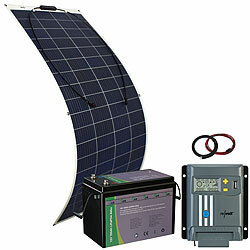 tka Köbele Akkutechnik Solar-Set: MPPT-Solarladeregler, LiFePO4-Akku (1.920 Wh) & Solarmodul tka Köbele Akkutechnik