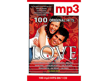 100 MP3-Hits Love (MP3-CD)
