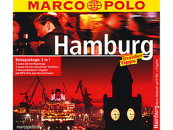 Marco Polo Reisepackage Hamburg (2 Audio-CDs + City-Plan)