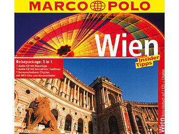 Marco Polo Reisepackage Wien (2 Audio-CDs + City-Plan)